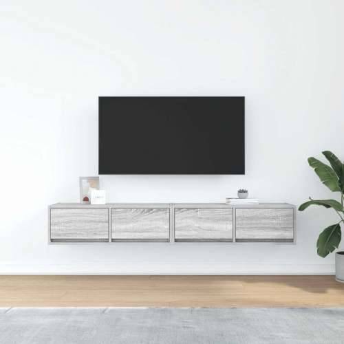 TV ormarići 2 kom hrast sonoma 80x31x25,5 cm konstruirano drvo - Sivi hrast sonoma 80 x 31 x 25.5 cm 2 Cijena