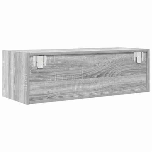 TV ormarići 2 kom hrast sonoma 80x31x25,5 cm konstruirano drvo - Sivi hrast sonoma 80 x 31 x 25.5 cm 2 Cijena