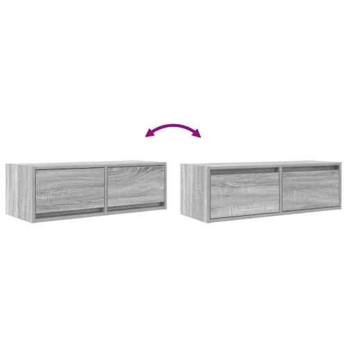 TV ormarići 2 kom hrast sonoma 80x31x25,5 cm konstruirano drvo - Sivi hrast sonoma 80 x 31 x 25.5 cm 2 Cijena