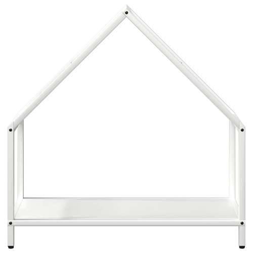 Stalak za drva bijeli 60x25x60 cm Hladno valjani čelik - Bijela 60 x 25 x 60 cm Cijena