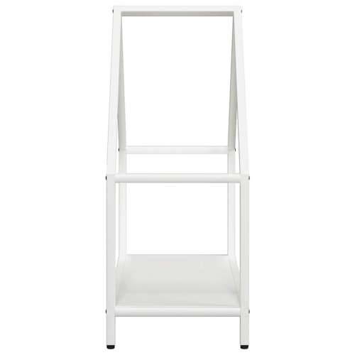Stalak za drva bijeli 60x25x60 cm Hladno valjani čelik - Bijela 60 x 25 x 60 cm Cijena