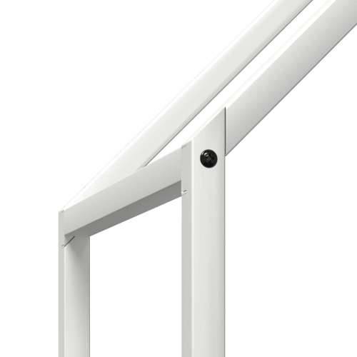 Stalak za drva bijeli 60x25x60 cm Hladno valjani čelik - Bijela 60 x 25 x 60 cm Cijena