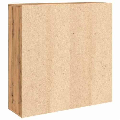 Ormarić za knjige umjetnički hrast 98x29x97,5 cm izrađeno drvo - hrast artisan 1 Cijena