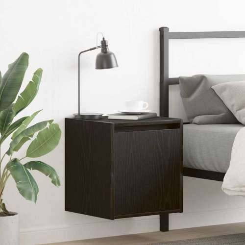Zidni noćni ormarići 2 kom crni 38x34x40 cm - Crna 2 Cijena