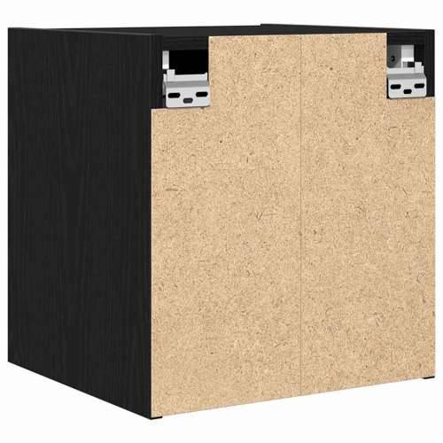 Zidni noćni ormarići 2 kom crni 38x34x40 cm - Crna 2 Cijena