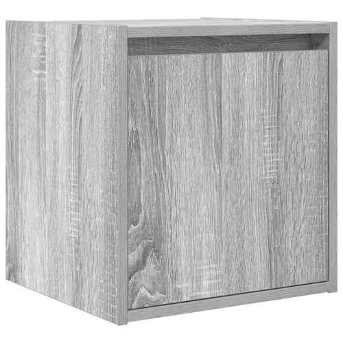 Zidni noćni ormarić boja sivog hrasta sonome 38x34x40 cm - Sivi hrast sonoma 1 Cijena