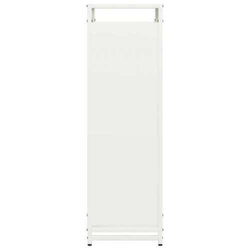 Stalak za drva bijeli 60x28x90 cm Hladno valjani čelik - Bijela 60 x 28 x 90 cm Cijena