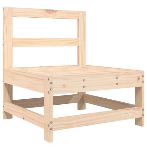 Vrtna garnitura - 9-dijelni set vrtnih sofa od masivne borovine - Prirodna boja bora 1 Cijena