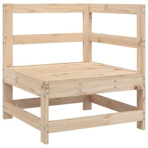 Vrtna garnitura - 7-dijelni set vrtnih sofa od masivne borovine - Prirodna boja bora 1 Cijena