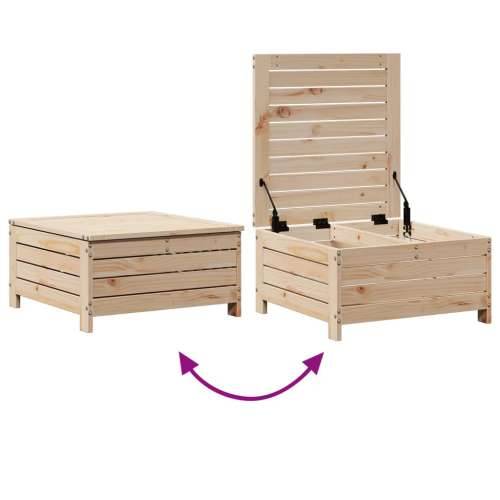 Vrtna garnitura - 7-dijelni set vrtnih sofa od masivne borovine - Prirodna boja bora 1 Cijena