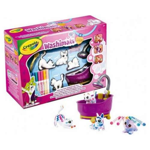 Playset Washimals Pets Crayola 74-7453 Kada 6 Dijelovi Cijena
