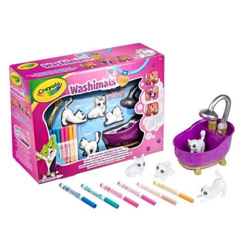 Playset Washimals Pets Crayola 74-7453 Kada 6 Dijelovi Cijena
