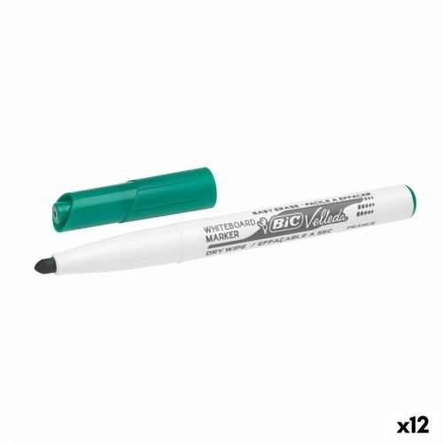 Flomaster Bic Pocket 1741 Bijela ploča Okruglo Zelena (12 kom.) Cijena