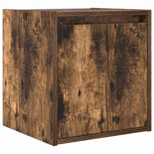 Zidni noćni ormarić boja dimljenog hrasta 38x34x40 cm - Dimljeni hrast 1 Cijena