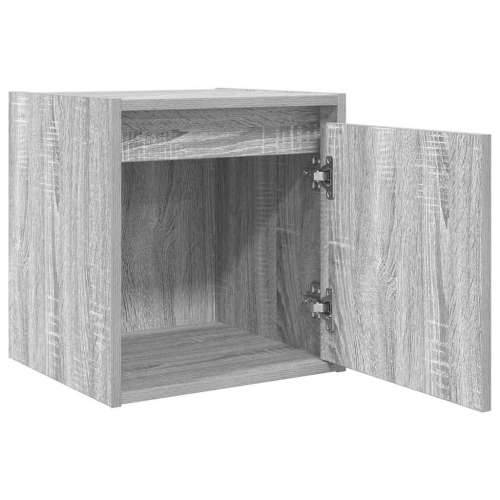 Zidni noćni ormarići 2 kom boja sivog hrasta sonome 38x34x40 cm - Sivi hrast sonoma 2 Cijena