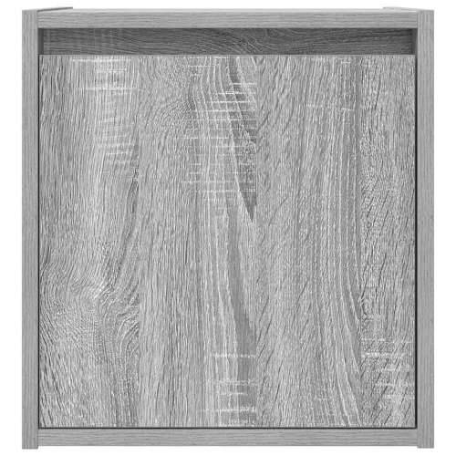 Zidni noćni ormarići 2 kom boja sivog hrasta sonome 38x34x40 cm - Sivi hrast sonoma 2 Cijena