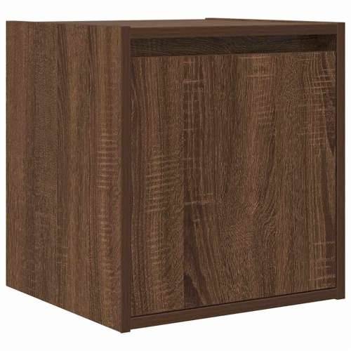 Zidni noćni ormarići 2 kom smeđa boja hrasta 38x34x40 cm - Smeđi hrast 2 Cijena