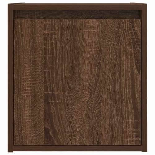 Zidni noćni ormarići 2 kom smeđa boja hrasta 38x34x40 cm - Smeđi hrast 2 Cijena