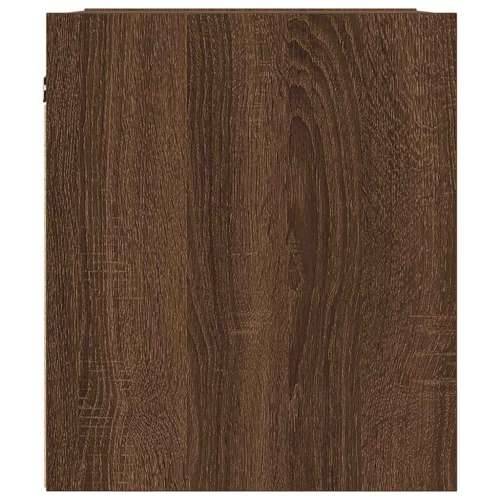 Zidni noćni ormarići 2 kom smeđa boja hrasta 38x34x40 cm - Smeđi hrast 2 Cijena