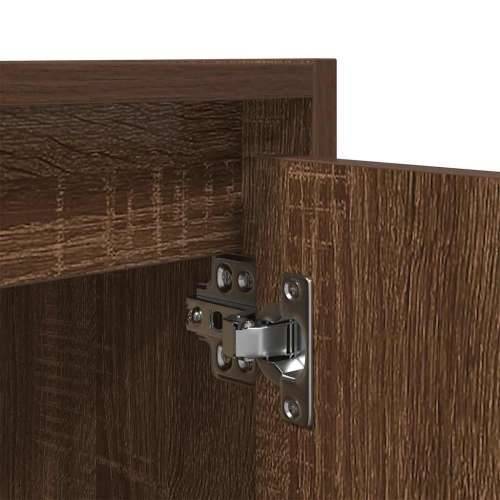 Zidni noćni ormarići 2 kom smeđa boja hrasta 38x34x40 cm - Smeđi hrast 2 Cijena