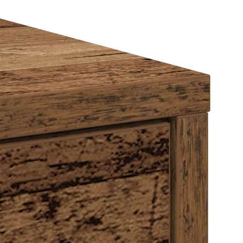 Komoda s ladicama i vratima staro drvo 70,5x34x74,5 cm - Staro drvo 1 Cijena