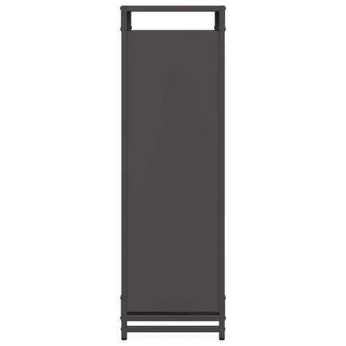 Stalak za drva crni 90x28x90 cm Hladno valjani čelik - Crna 90 x 28 x 90 cm Cijena
