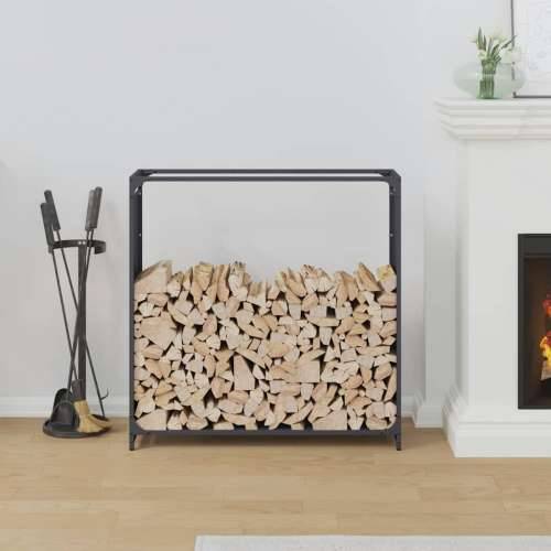 Stalak za drva antracit 90x28x90 cm Hladno valjani čelik - Antracit 90 x 28 x 90 cm Cijena