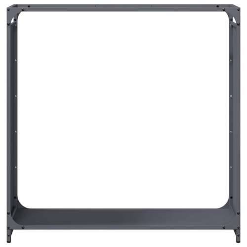 Stalak za drva antracit 90x28x90 cm Hladno valjani čelik - Antracit 90 x 28 x 90 cm Cijena