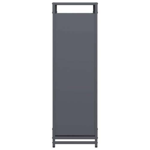 Stalak za drva antracit 90x28x90 cm Hladno valjani čelik - Antracit 90 x 28 x 90 cm Cijena