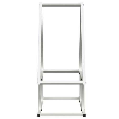 Stalak za drva bijeli 50x25x60cm hladno valjani čelik - Bijela 50 x 25 x 60 cm Cijena