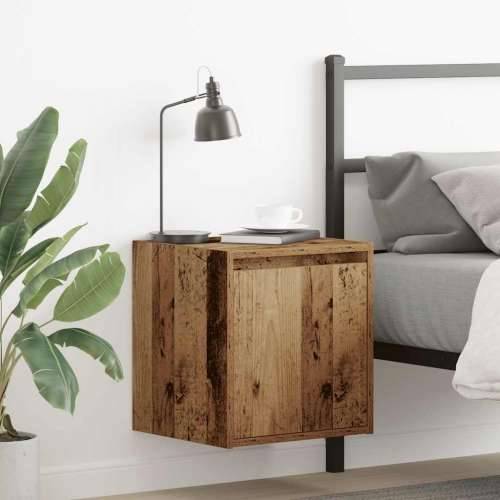 Zidni noćni ormarići 2 kom boja staro drvo 38x34x40 cm - Staro drvo 2 Cijena