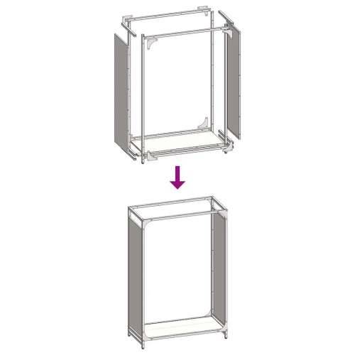Stalak za drva crni 60x28x90 cm Hladno valjani čelik - Crna 60 x 28 x 90 cm Cijena