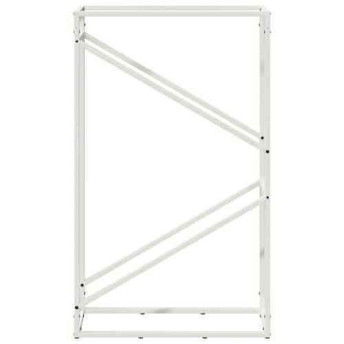 Stalak za drva bijeli 60x25x100 cm hladno valjani čelik - Bijela 60 x 25 x 100 cm Cijena