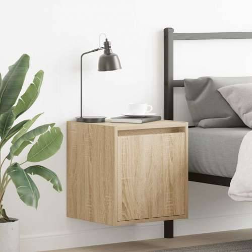 Zidni noćni ormarići 2 kom hrasta sonome 38x34x40 cm - sonoma hrast 2 Cijena