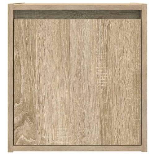 Zidni noćni ormarići 2 kom hrasta sonome 38x34x40 cm - sonoma hrast 2 Cijena
