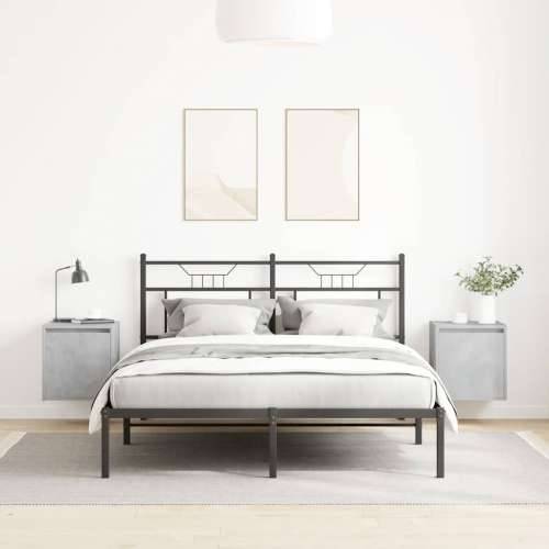 Zidni noćni ormarići 2 kom siva betona 38x34x40 cm - Beton siva 2 Cijena