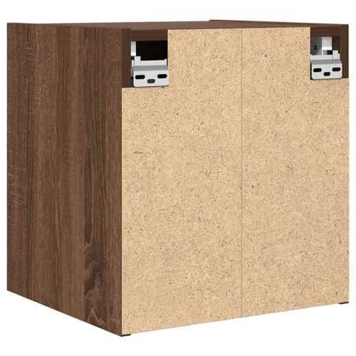 Zidni noćni ormarić boja smeđeg hrasta 38x34x40 cm - Smeđi hrast 1 Cijena
