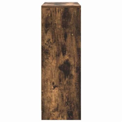 Komoda s ladicama i vratima dimljeni hrast 73x31x90 cm - Dimljeni hrast 1 Cijena