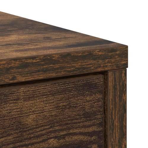 Komoda s ladicama i vratima dimljeni hrast 73x31x90 cm - Dimljeni hrast 1 Cijena