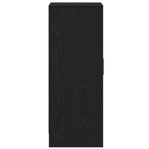 Ormarić za cipele crni hrast 60 x 35 x 92 cm od iverice - Crni hrast 60 x 35 x 92 cm 1 shoe cabinet with door Cijena