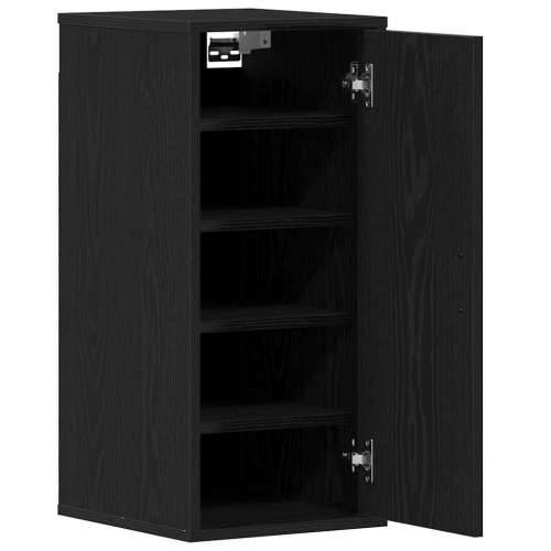 Ormarići za cipele 2 kom crni hrast 32 x 35 x 70 cm od iverice - Crni hrast 31.5 x 35 x 70 cm 1 2x shoe cabinet with door Cijena