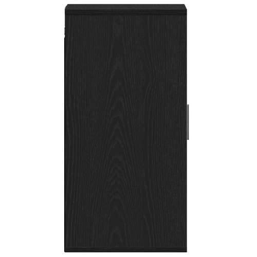Ormarići za cipele 2 kom crni hrast 32 x 35 x 70 cm od iverice - Crni hrast 31.5 x 35 x 70 cm 1 2x shoe cabinet with door Cijena