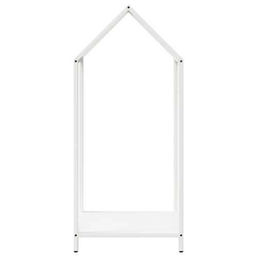 Stalak za drva bijeli 40x25x90 cm hladno valjani čelik - Bijela 40 x 25 x 90 cm Cijena