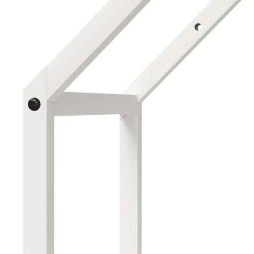 Stalak za drva bijeli 40x25x90 cm hladno valjani čelik - Bijela 40 x 25 x 90 cm Cijena