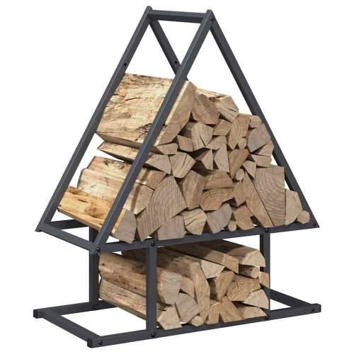 Stalak za drva antracit 50x25x60 cm hladno valjani čelik - Antracit 50 x 25 x 60 cm Cijena