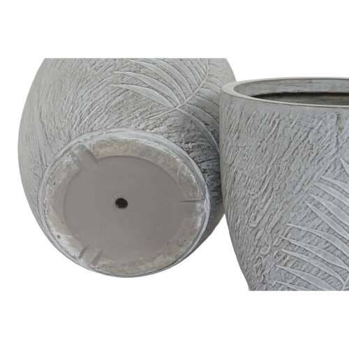 Set žardinjera Home ESPRIT Svjetlo siva Kaljeno Staklo magnezij 44 x 44,5 x 43 cm (4 kom.) Cijena