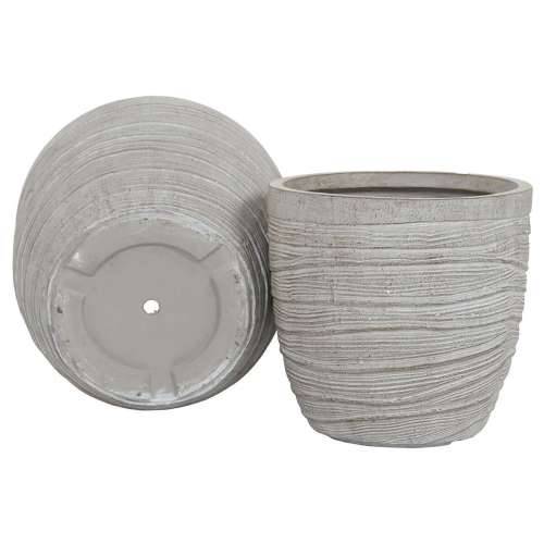 Set žardinjera Home ESPRIT Bež Kaljeno Staklo magnezij 45 x 45 x 43 cm (3 kom.) Cijena
