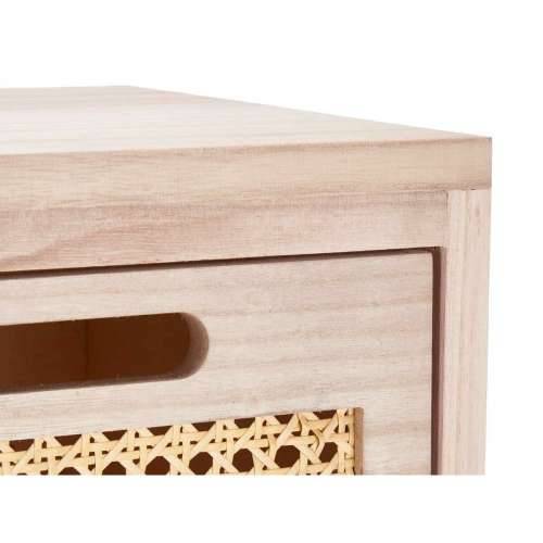 Ormarić s ladicama Rattan Prirodno 27 x 73 x 25 cm 4 ladice Cijena
