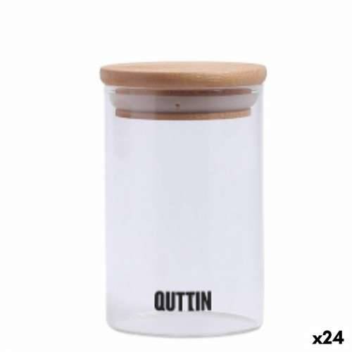 Prozirna Staklena Tegla Quttin    6,5 x 11 cm Silikon 250 ml (24 kom.) Cijena