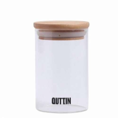 Prozirna Staklena Tegla Quttin    6,5 x 11 cm Silikon 250 ml (24 kom.) Cijena